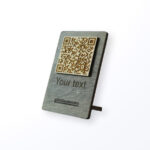 ستاند رقمي خشب بوجه متغير