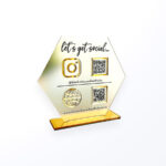 ستاند رقمي بشكل معين