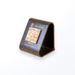 ستاند رقمي خشب لقائمة الطعام