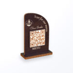 ستاند رقمي خشب بتصميم عصري